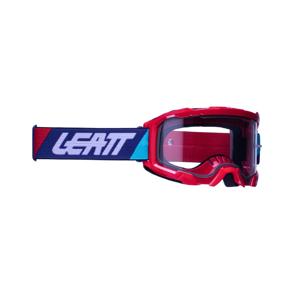Leatt 2024 Goggles Velocity 4.5 Red - Clear Lens